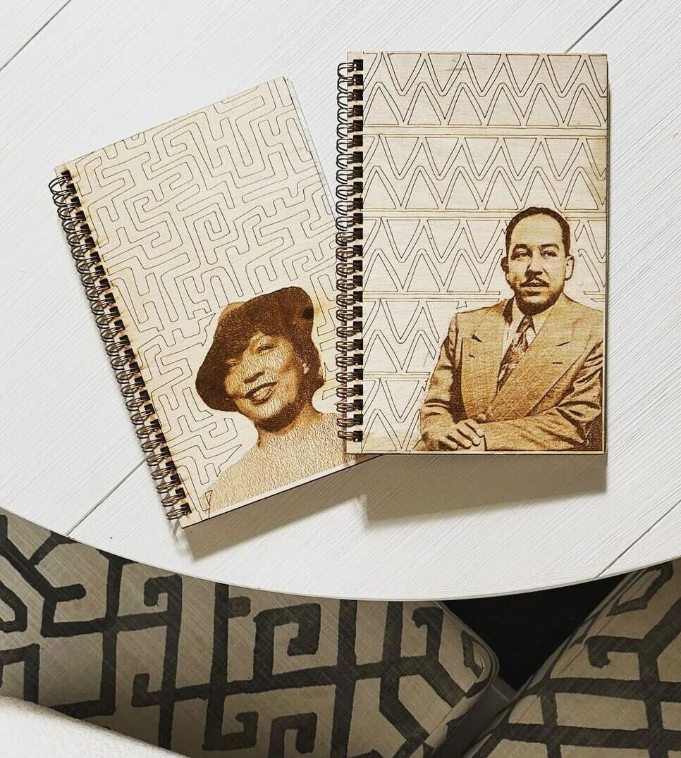 Two journals with famous Black figures in history