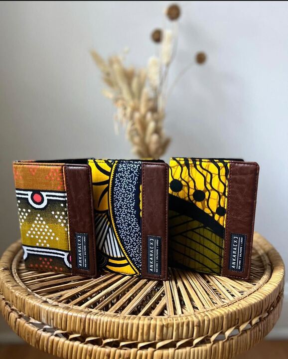 Colorful African pattern books