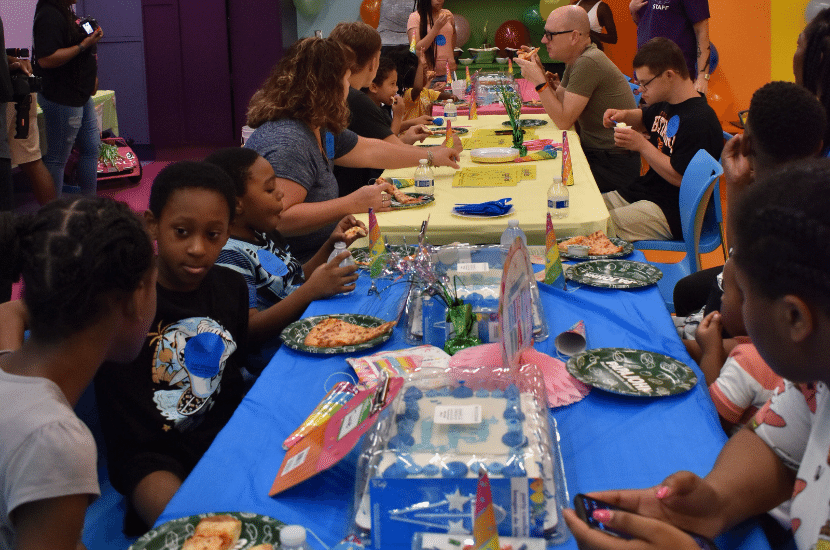 Birthday part celebration at Port Discovery Children's Museum